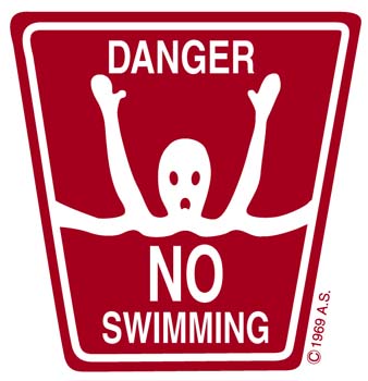 s2 danger no swimming